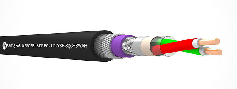 PROFIBUS DP L2/F.I.P – SWA/LSZH  LI02YSH(St)CHSWAH